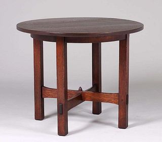 Gustav Stickley Lamp Table c1904