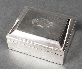 Gorham Sterling Silver Cigarette Box