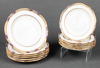 Spode Copeland Porcelain Dinner Service Plates, 13