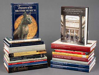 Group Of Books On Museum Collections