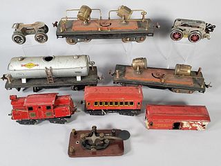 Three Lionel Train Cars and More