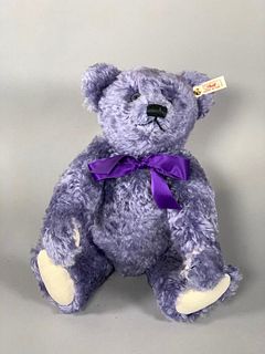 Steiff Lavender Blue Mohair Teddy Bear