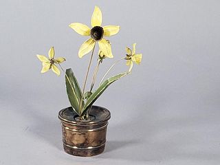 Jane Hutcheson for Gorham Miniature Enamel Daffodil in