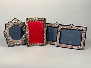 Four Sterling Silver Picture Frames