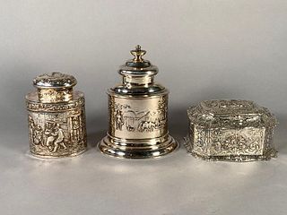 Three Silver Plated Articles