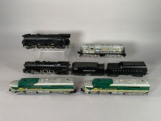 Lot of Vintage American Flyer Lines Electric Train Cars