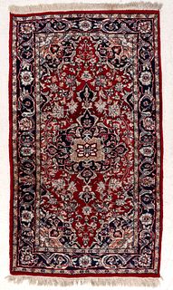 A LATE 20TH CENTURY INDO PERSIAN RUG