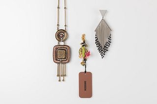 Missoni - Lot of two earrings and a necklace