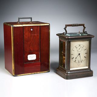 James McCabe, rare carriage clock with case