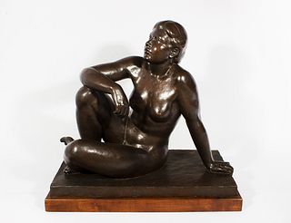 Joan Seguranyes (Vic, 1932) "Desnudo femenino".