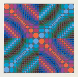 Victor Vasarely
(French/Hungarian, 1906-1997)
Untitled