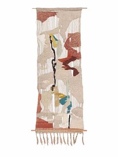 Modernist 
American, Mid 20th Century
Wall Hanging Tapestry