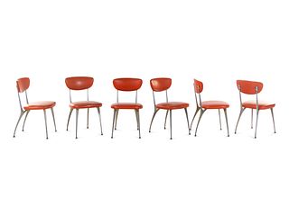 Shelby Williams Furniture
American, Mid 20th Century
Set of Six Gazelle Dining Chairs