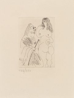 Pablo Picasso
(Spanish, 1881-1973)
Group of Four Prints fromLa Celestine
