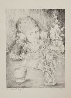 Frances Strain
(American, 1898-1962)
Boy and Bouquet