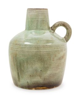 Eugene Deutch
(Hungarian-American, 1904-1959)
Handled Jug Form Vase