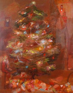 Frederick Conway
(American, 1900-1973)
Christmas Tree,1972
