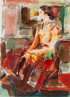 Frederick Conway
(American, 1900-1973)
Seated Woman