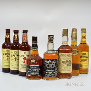 Mixed American Whiskey, 2 quart bottles 3 4/5 quart bottles 1 750 ml bottle