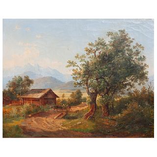 Joseph Altenkopf, Country Road, 1845