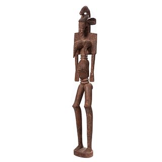 Large Dogon Wooden Figure, Mali 