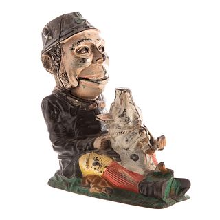 Paddy & His Pig Cast Iron Mechanical Bank