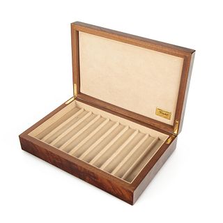 Gentili, A Lacquered Wood Humidor or Pen Case