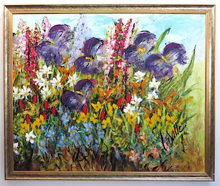 "Spring Flowers", Tony La Salle (Amer., 20th C.)