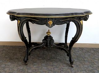Renaissance Revival Table.