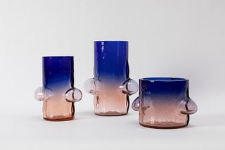 Toni Zuccheri - Set of vases Bolle VeArt