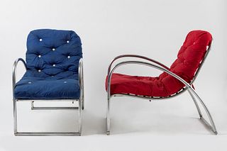 Manifattura Italiana - Two armchairs