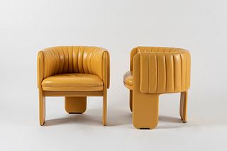 Luigi Massoni - Two armchairs, mod. Dinette