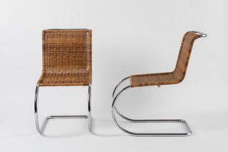 LUDWIG MIES VAN DER ROHE - Two chairs