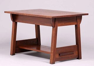 Limbert One-Drawer Library Table #165