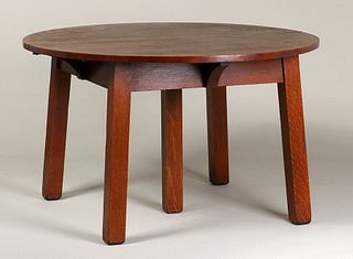 Limbert Five-Leg Dining Table c1905