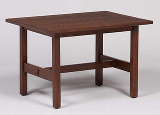 Gustav Stickley Rectangular Child's Table c1910