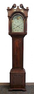 Tall Case Clock Attr. Griffith Owen