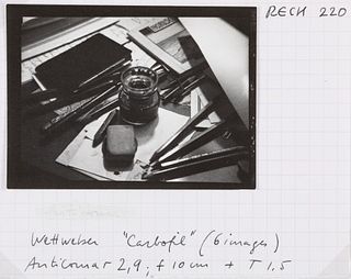 Raoul Hausmann (1886-1971)  - Untitled (Pencils and inkwell), years 1930