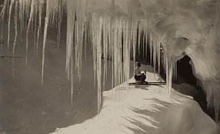 Thayaht (Firenze 1893-Marina di Pietrasanta 1959)  - Untitled (Icy landscape), years 1930