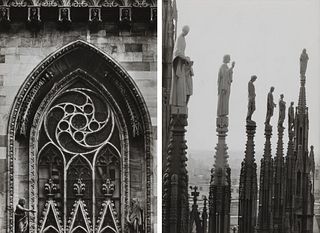 Mario De Biasi (1923-2013)  - Duomo di Milano, years 1950
