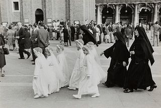 Gianni Berengo Gardin (1930)  - The first communion, Venice, years 1960