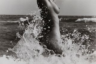 Lucien Clergue (1934-2014)  - Nudo al mare, Camargue, 1971