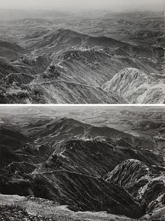 Gianni Berengo Gardin (1930)  - Eroded hills in Lucania, southern Italy, years 1960