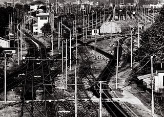 Gabriele Basilico (1944-2013)  - Untitled (Railway junction), years 1980