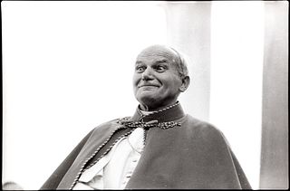 Maurizio La Pira (attr.) - Wojtyla, Papa Giovanni Paolo II, years 1980