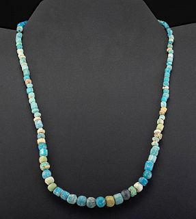Romano Egyptian Glass Bead Necklace