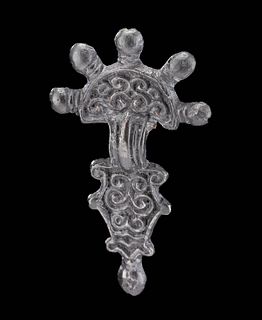 6th C. Frankish / Ostrogoth Bronze Fibula