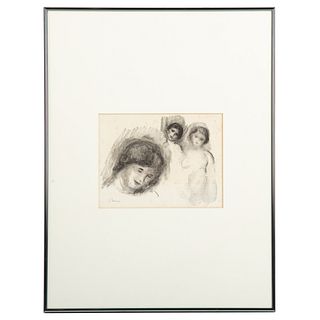 Pierre-Auguste Renoir. La Pierre au Trois Croquis