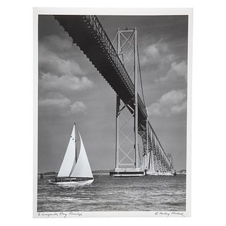 A. Aubrey Bodine. "Chesapeake Bay Bridge," photo
