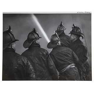 A. Aubrey Bodine. "Fine Firemen," photograph